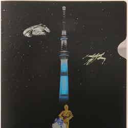  SW／TS メタリッククリアファイルDark side／Light side各￥540／（C）2015 Lucasfilm Ltd. & TM. All Rights Reserved.（C）TOKYO-SKYTREE