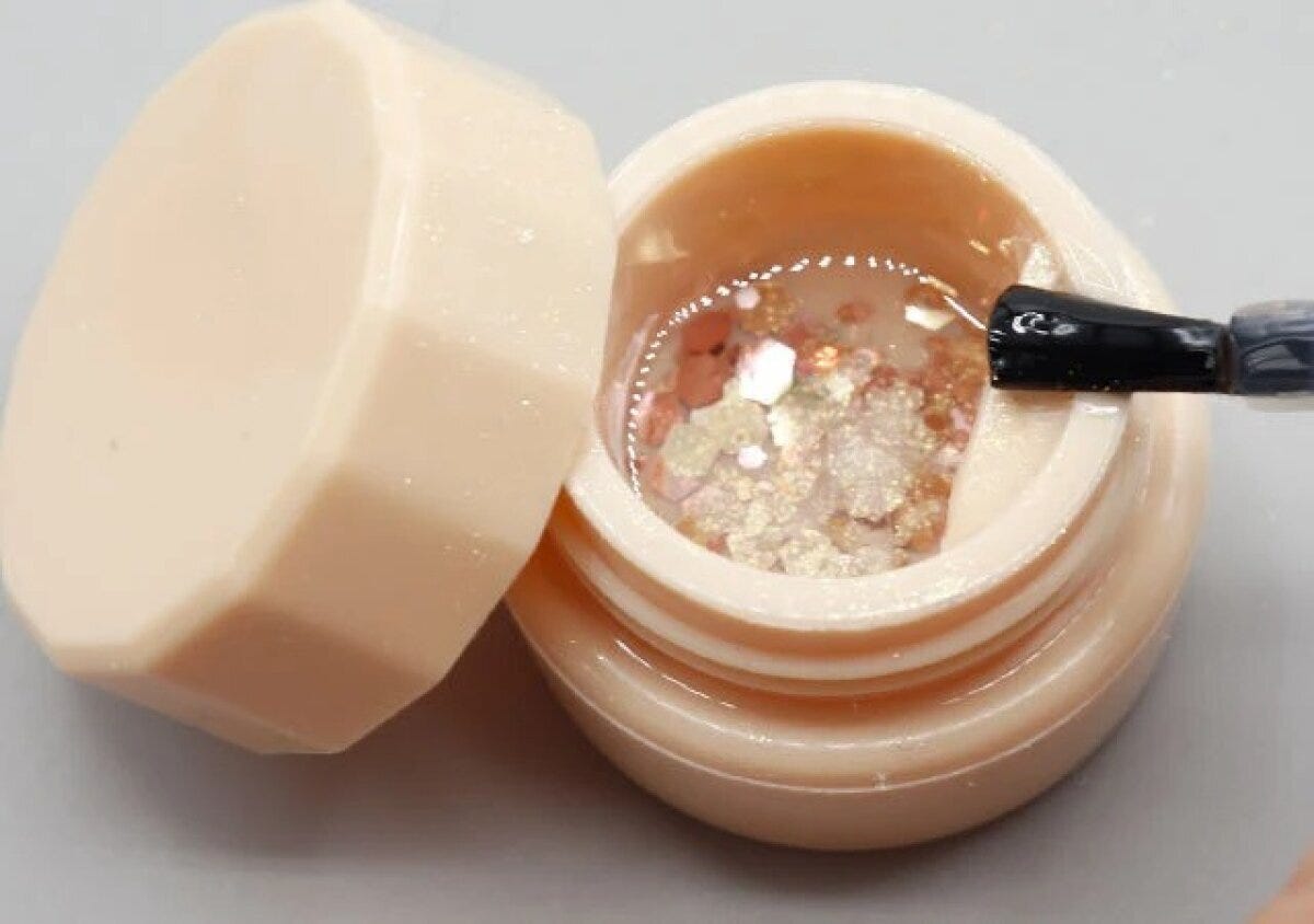 ダイソー　ジェル保存容器　使用例