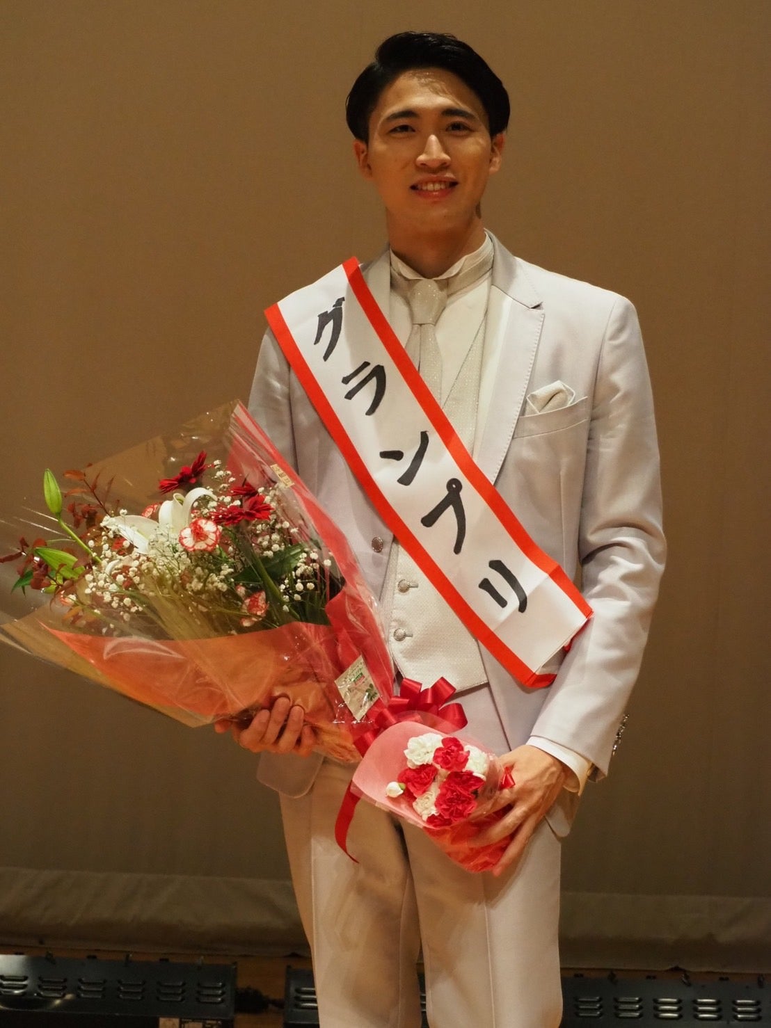 「ミスター横国」グランプリ・遠藤響生さん（提供写真）