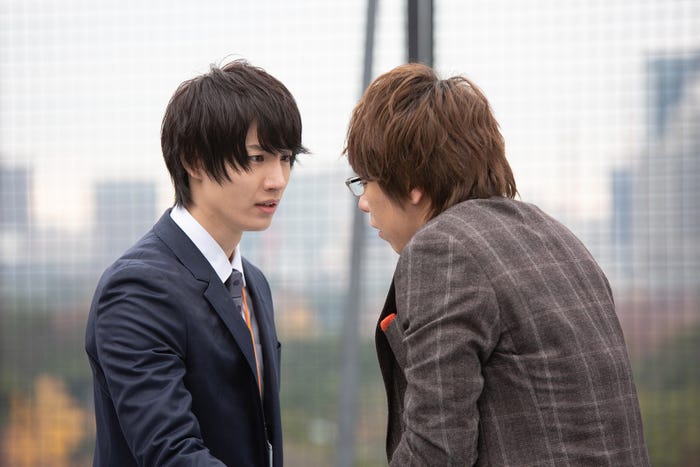 桜田通、落合モトキ/「パーフェクトクライム」第9話より(C)ABCテレビ