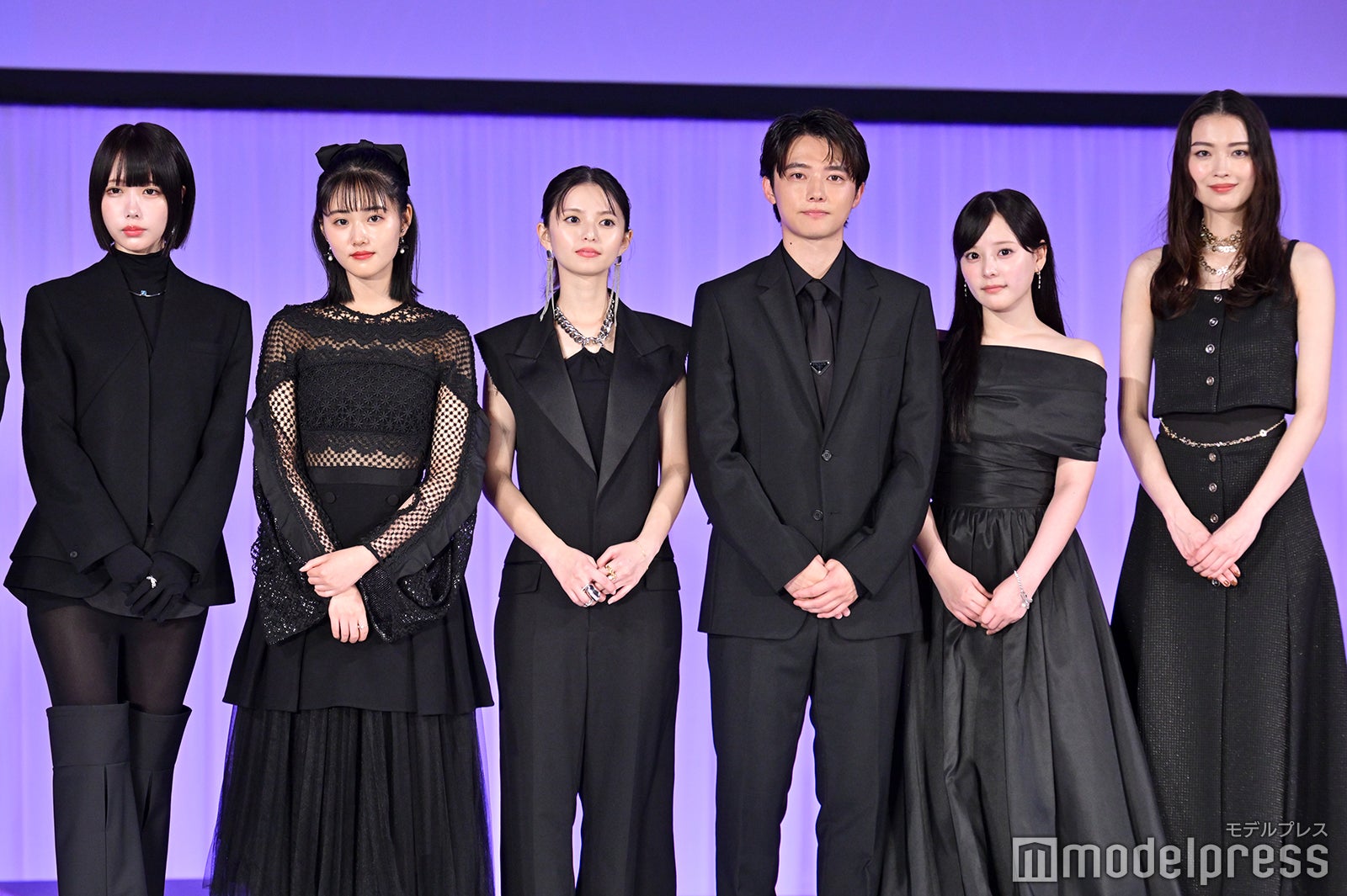 （左から）あの、原菜乃華、齋藤飛鳥、櫻井海音、齊藤なぎさ、茅島みずき（C）モデルプレス