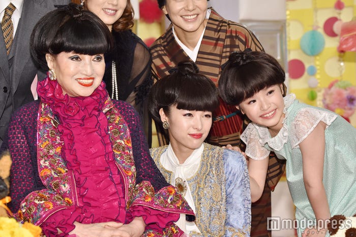 “玉ねぎ頭3姉妹”が可愛い/黒柳徹子、清野菜名、豊嶋花(C)モデルプレス