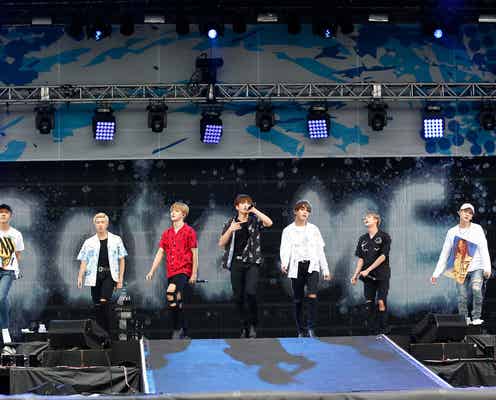 防弾少年団「憧れていたステージ」 初「a-nation」で存在感、熱い全6曲<セットリスト>