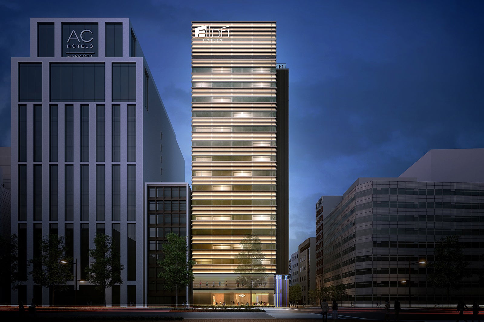 アロフト東京銀座／画像提供：マリオット・インターナショナル