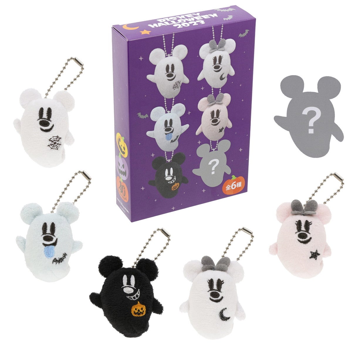 ぬいぐるみチャームセット¥5,400（C）Disney