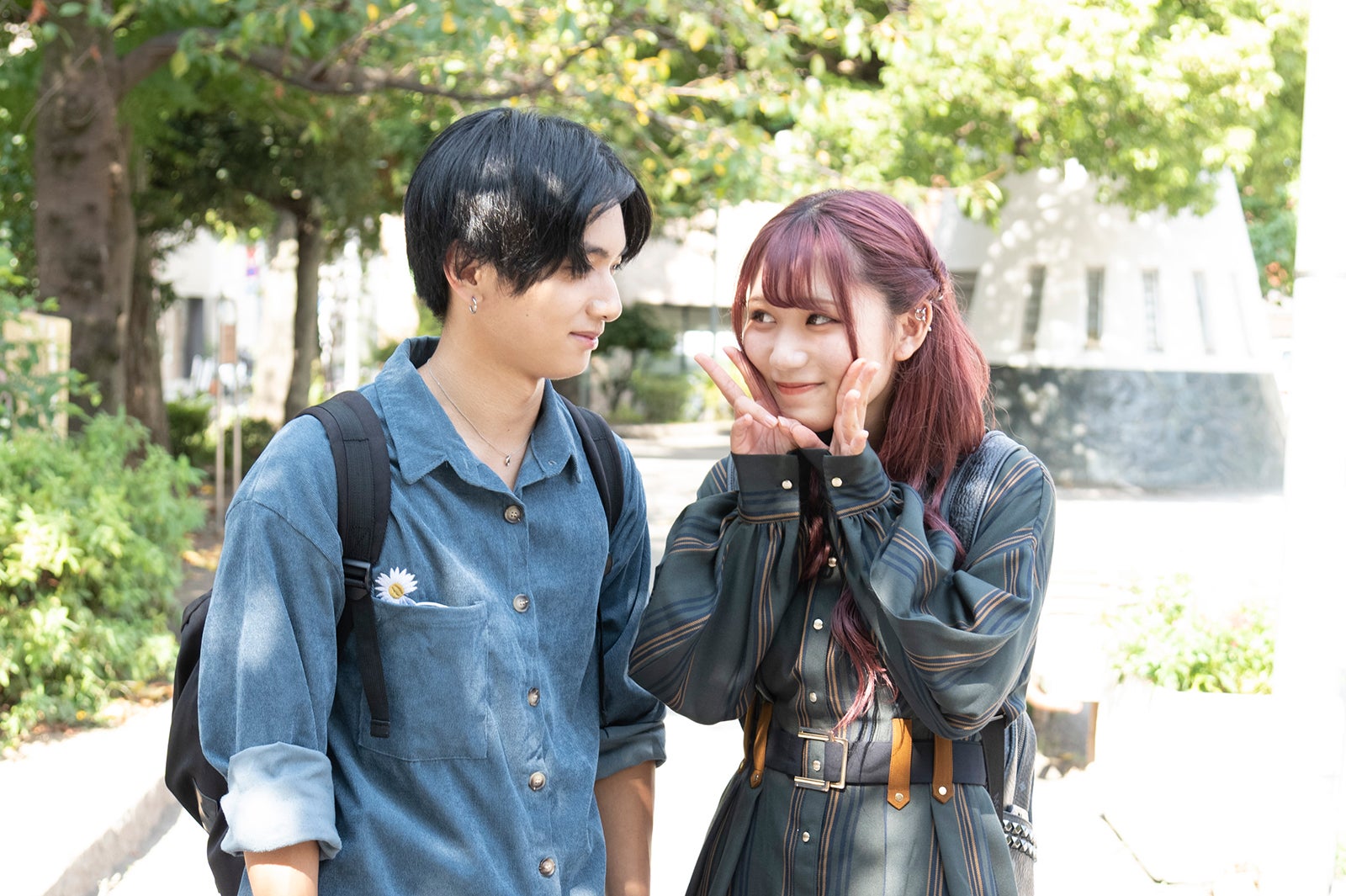 里吉峻、くろがねさら「今日、好きになりました。」しゅんさらデート（C）ABEMA