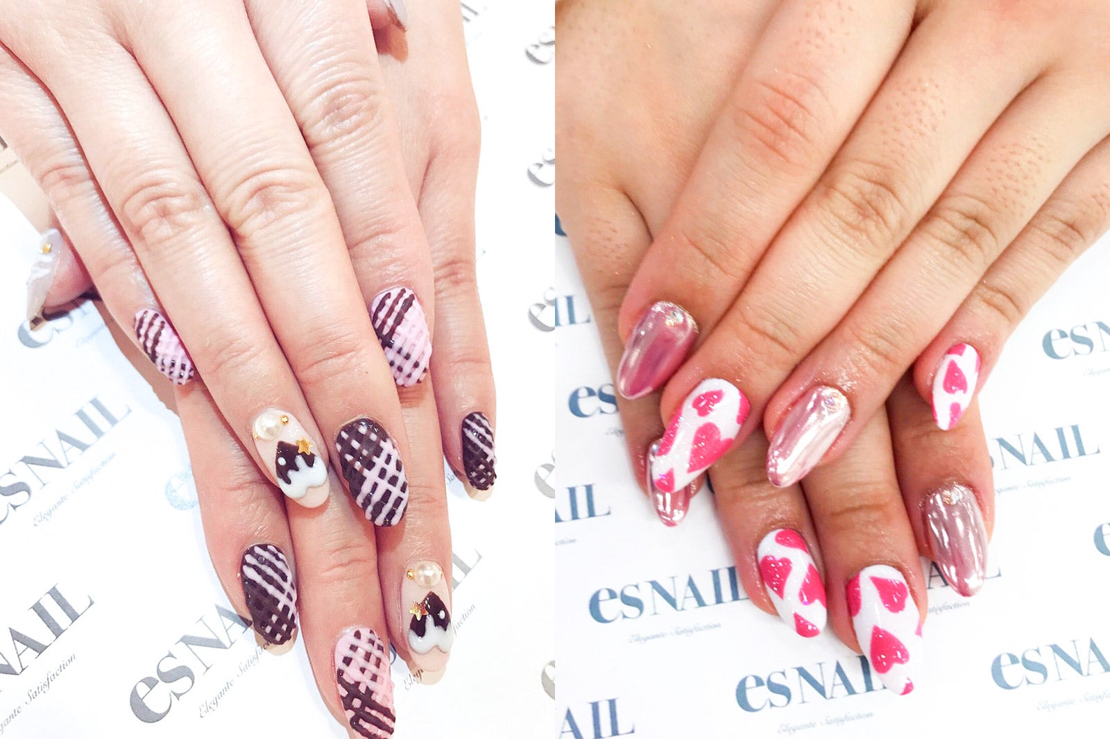 甘くキュートな“バレンタインネイル”でみんなの視線を釘付けに