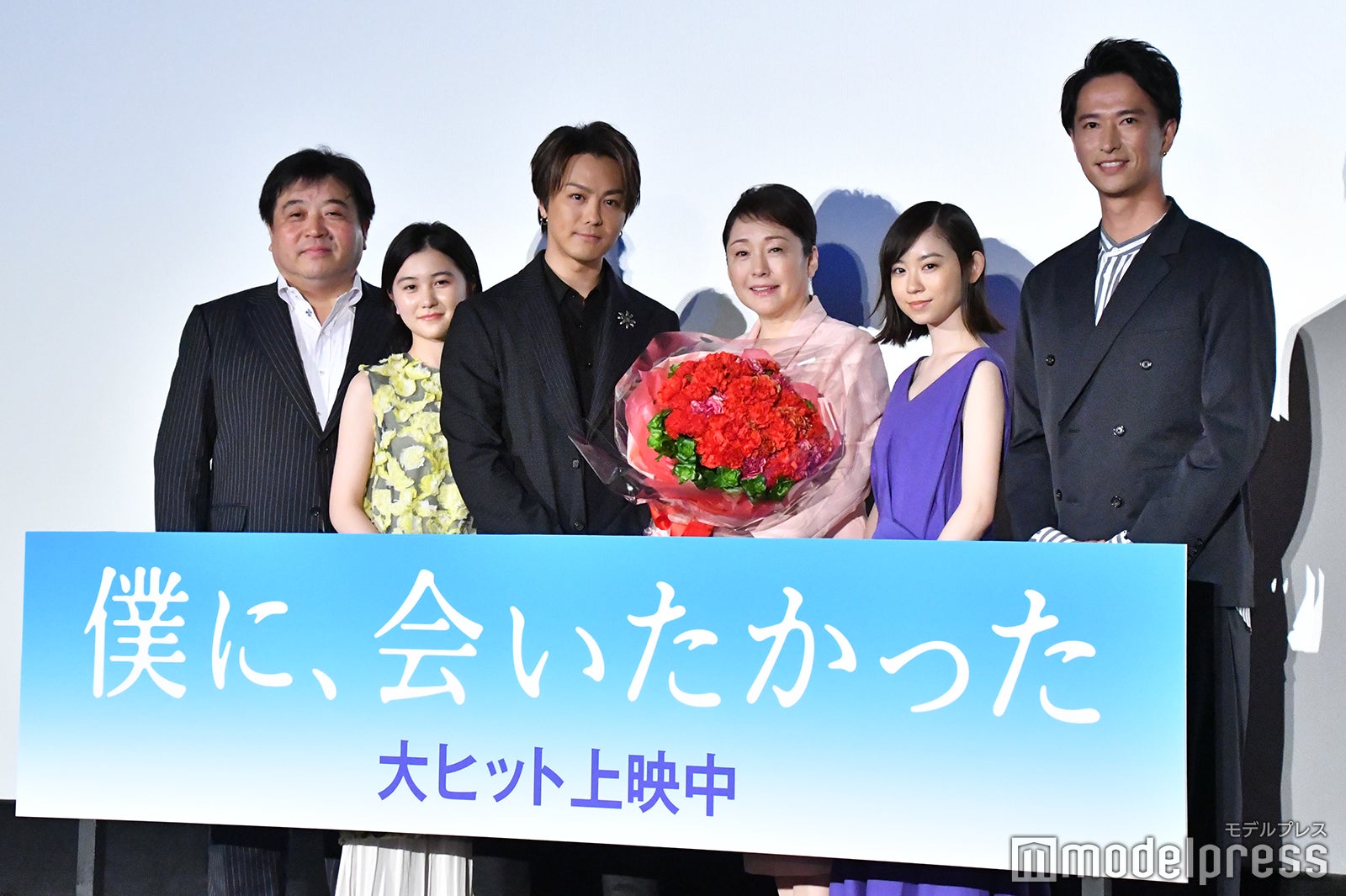 錦織良成監督、山口まゆ、TAKAHIRO、松坂慶子、柴田杏花、秋山真太郎（C）モデルプレス