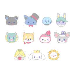ぬいぐるみバッジ(全11種)税込各1,100円(C)2023 SANRIO CO.,LTD.APPROVAL NO.L640922