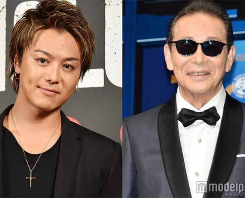 武井咲と結婚のEXILE TAKAHIRO、タモリから祝福受ける