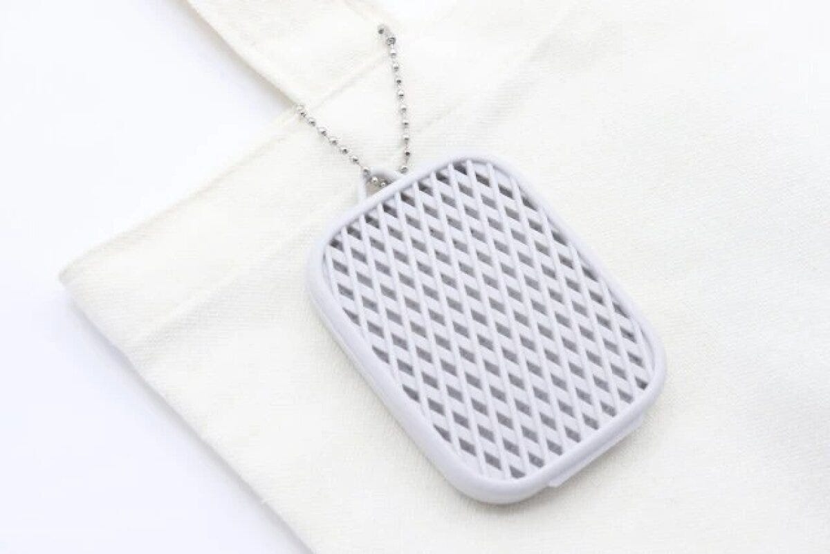 ダイソー　バルくん　おでかけ虫こないでネット　シンプル　使用例