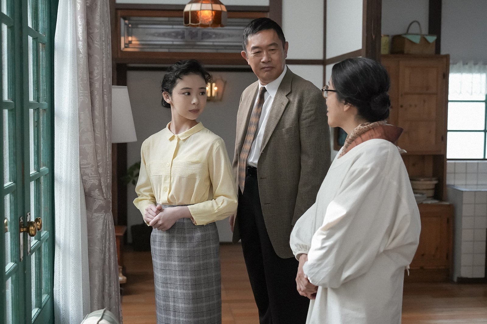 趣里、内藤剛志、木野花「ブギウギ」第116話（C）NHK