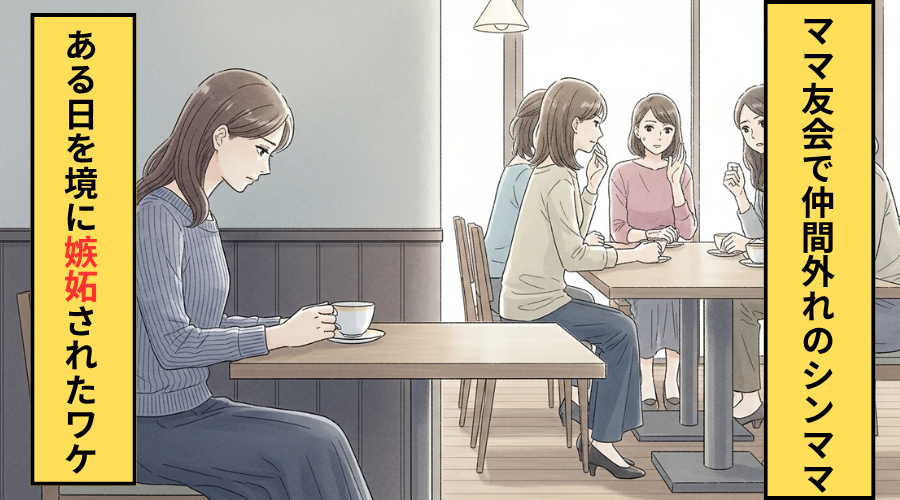 ママ友から見下されていたシンママ！？だがある日を境にママ友があからさまに嫉妬したワケ