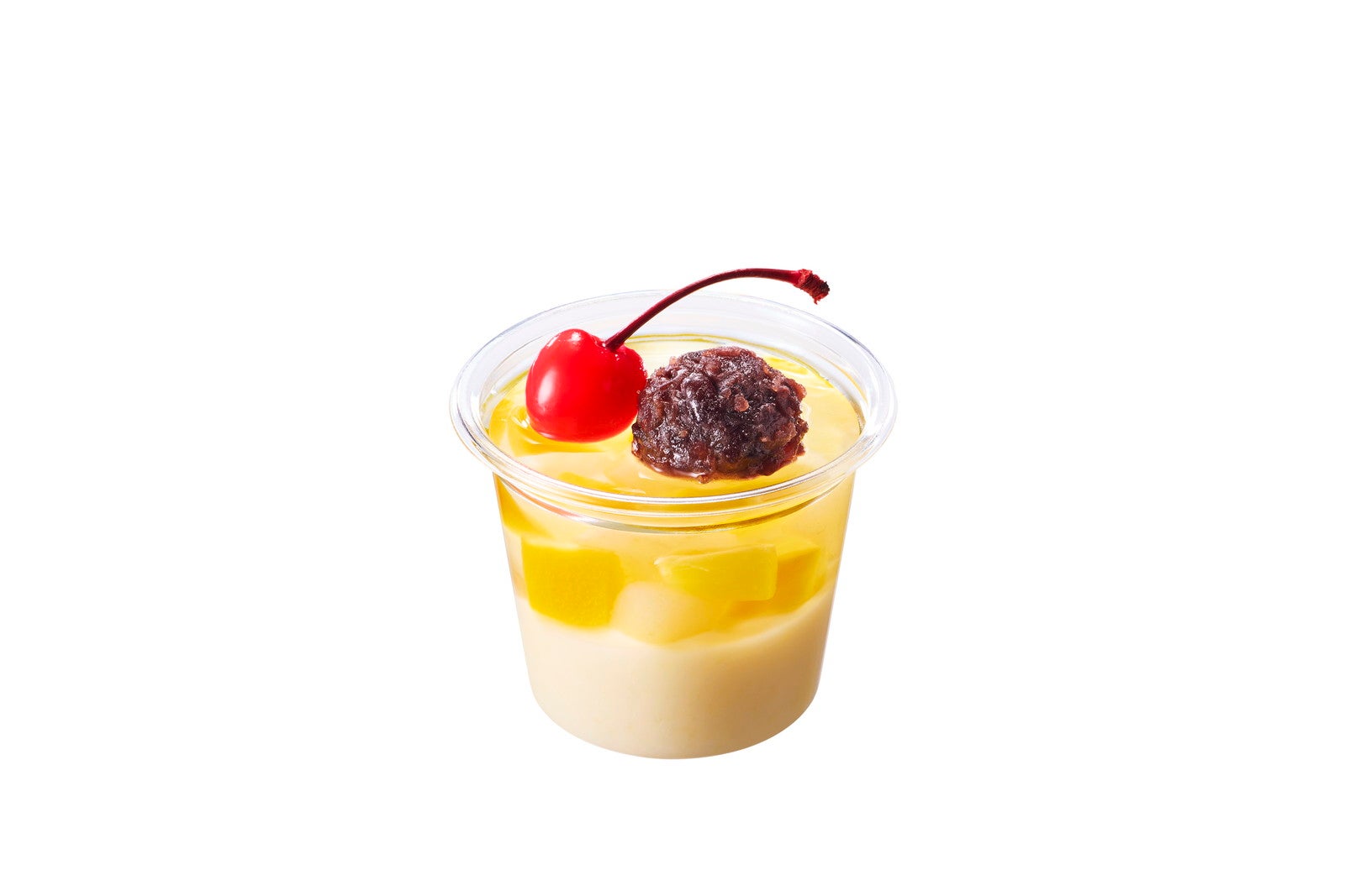 丸亀うどんプリン あんみつ風340円／提供画像