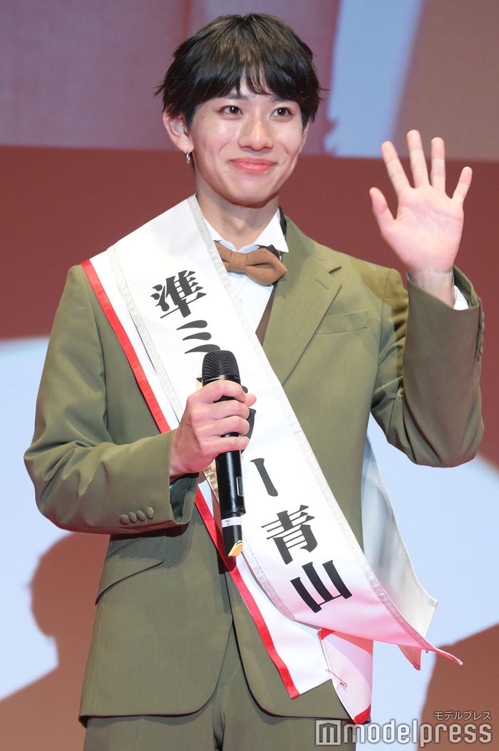 「ミスター青山コンテスト2023」準グランプリを受賞した久保薗春希さん(C)モデルプレス