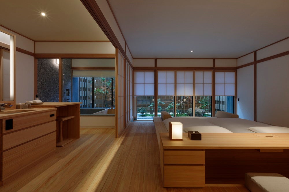 「Azumi Setoda」ベッドルーム （Photo Tomohiro Sakashita）