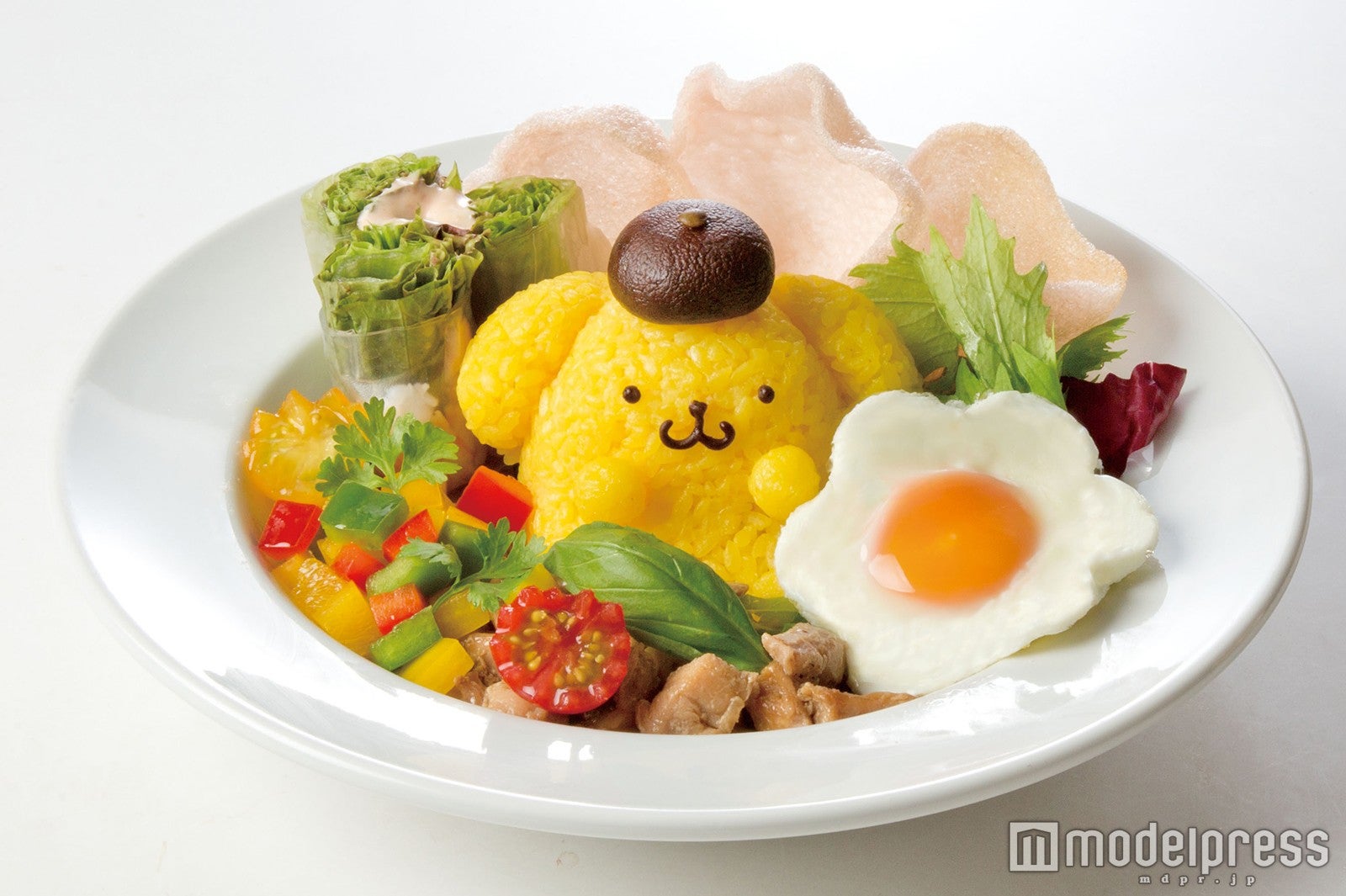 「ポムポムプリンカフェ」に彩り豊かなエスニックメニュー登場