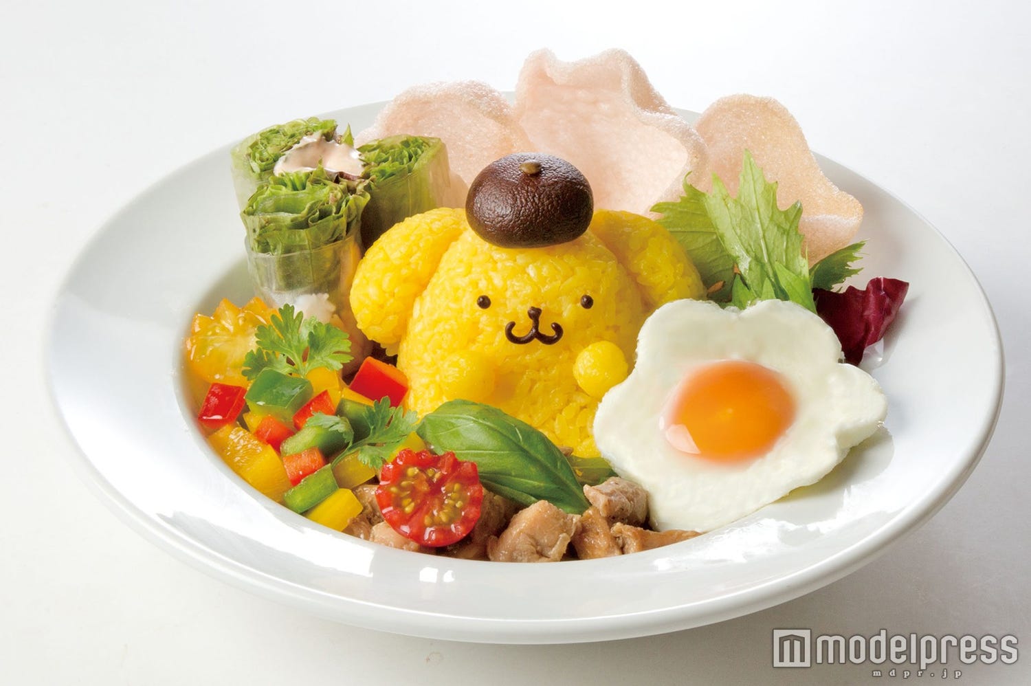 「ポムポムプリンカフェ」に彩り豊かなエスニックメニュー登場