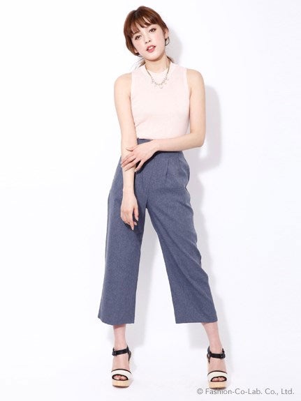 リラックスサマーワイドパンツ「garden by Valmuer」10,584円（税込）