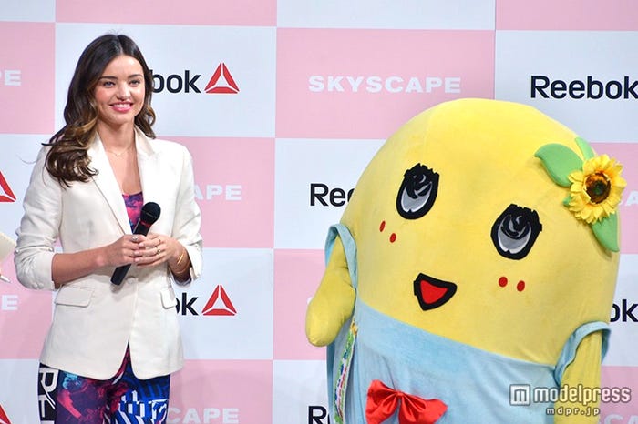 ミランダ・カー、ふなっしー