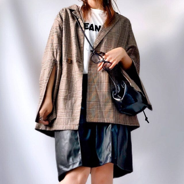 しまむら 即カゴINアイテム チェックジャケット しまむら 即カゴINアイテム チェックジャケット シルエットチェンジ