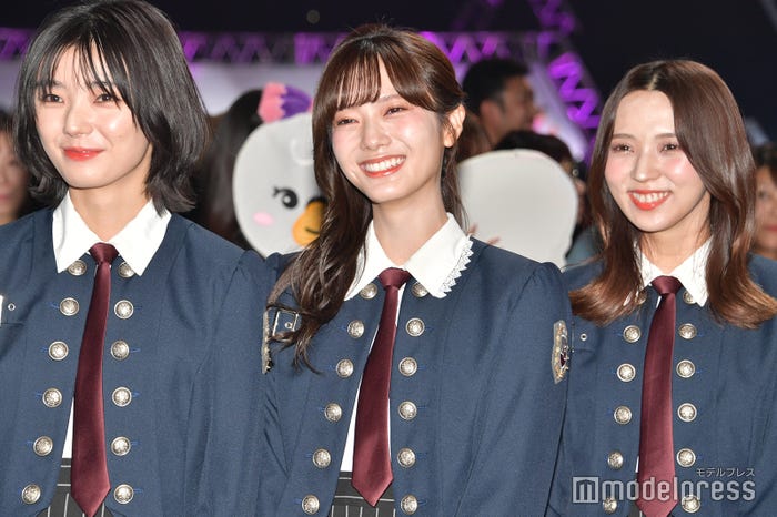 藤吉夏鈴、田村保乃、小林由依/櫻坂46(C)モデルプレス