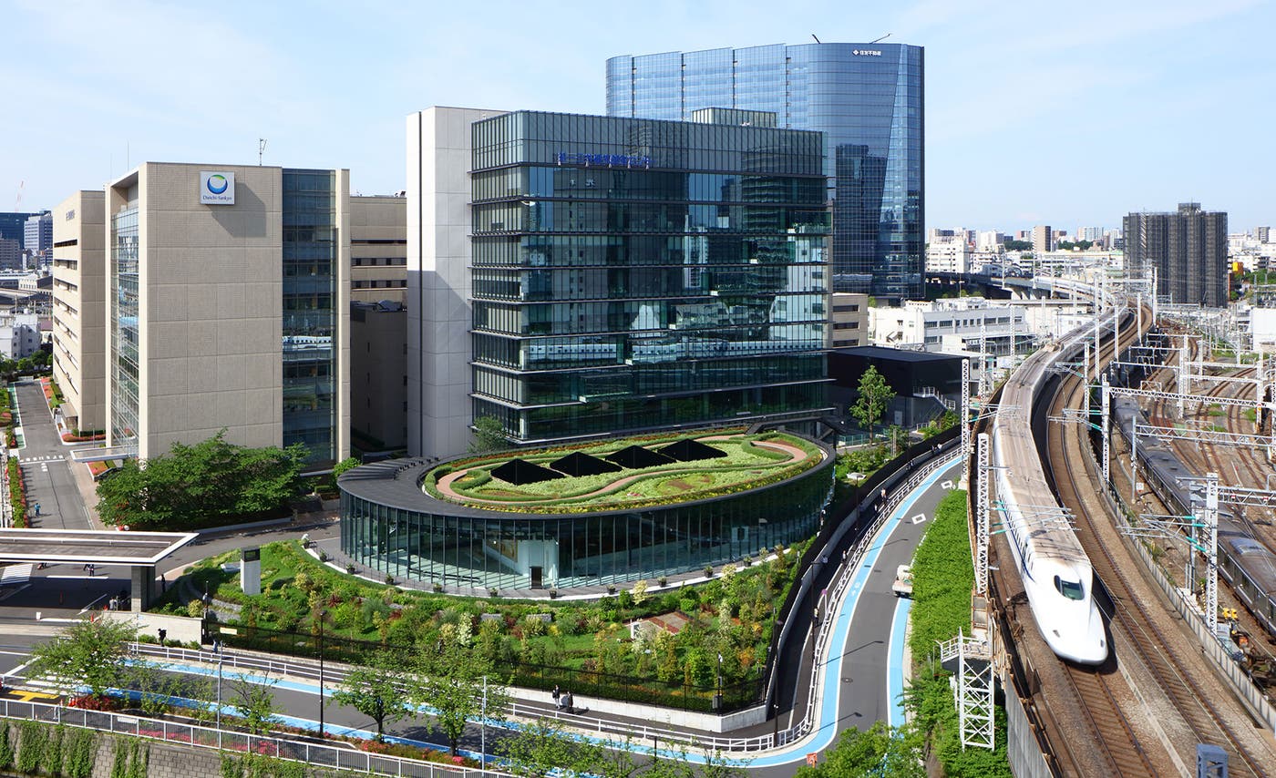 トラネキサム酸の研究拠点がある第一三共 品川研究開発センター(提供写真)