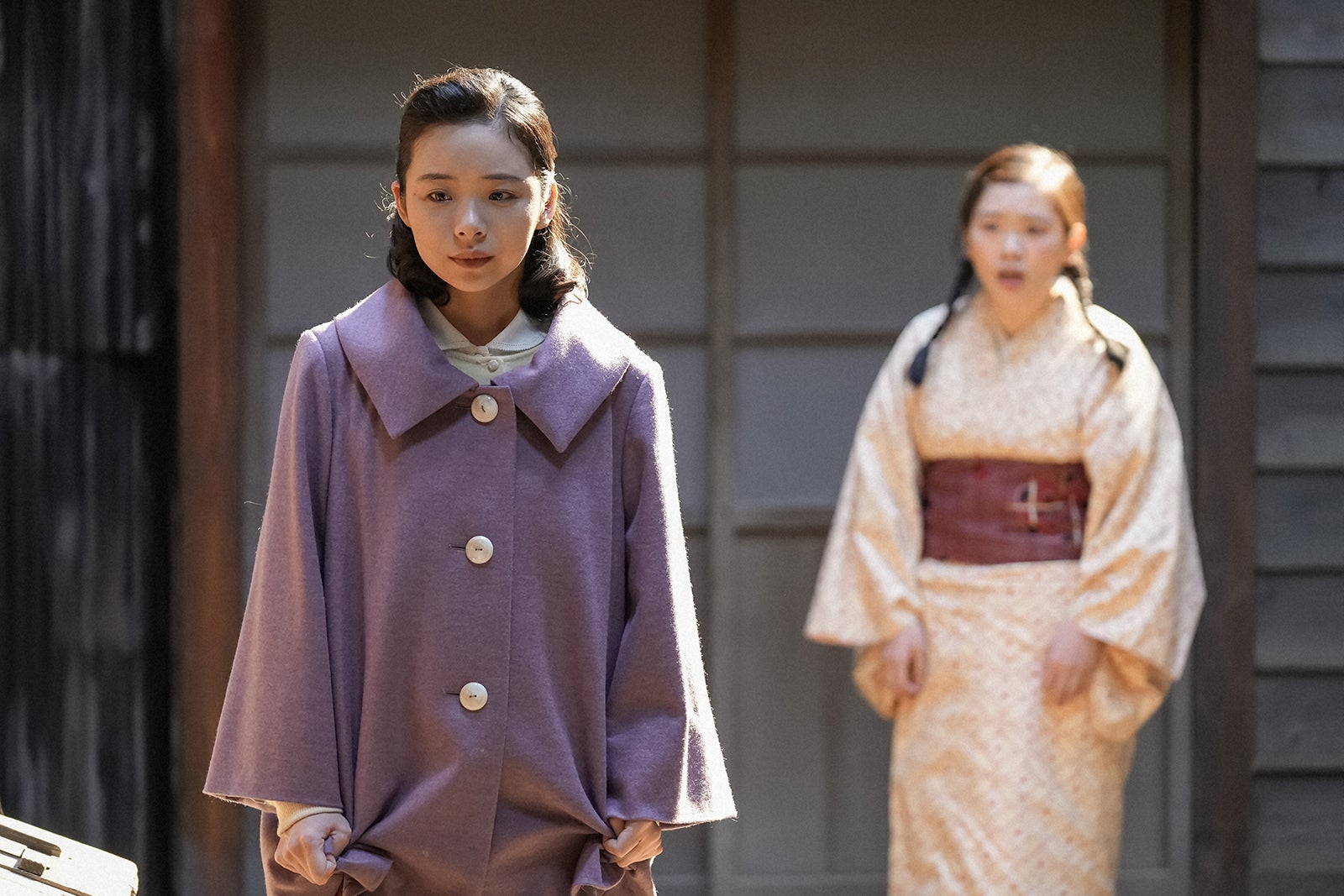 趣里、富田望生「ブギウギ」第47話（C）NHK