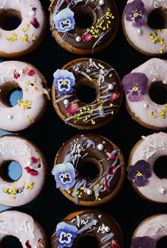 お花のドーナツ455円（税別）／画像提供：株式会社FABTONE