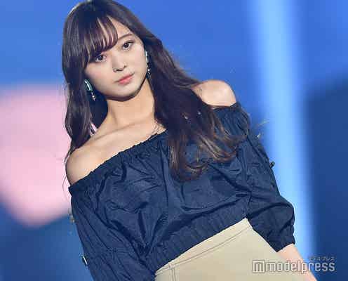 乃木坂46梅澤美波、デコルテ魅せで視線独占<TGC SHIZUOKA 2019>