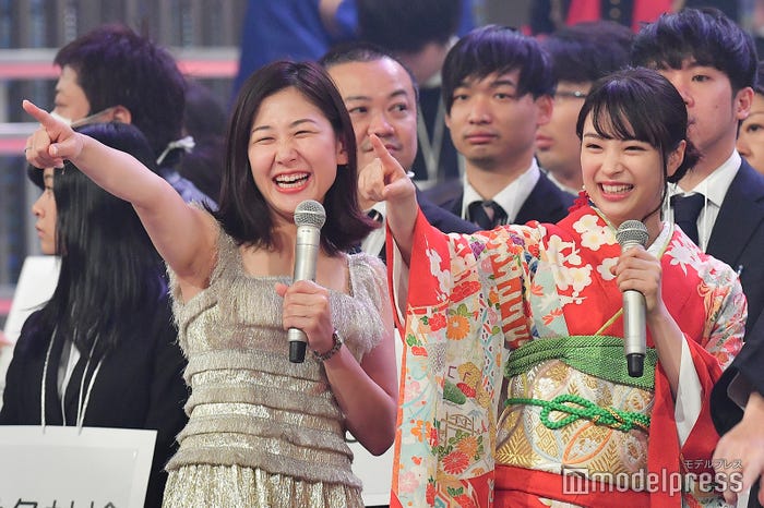 桑子真帆アナウンサー、広瀬すず(C)モデルプレス