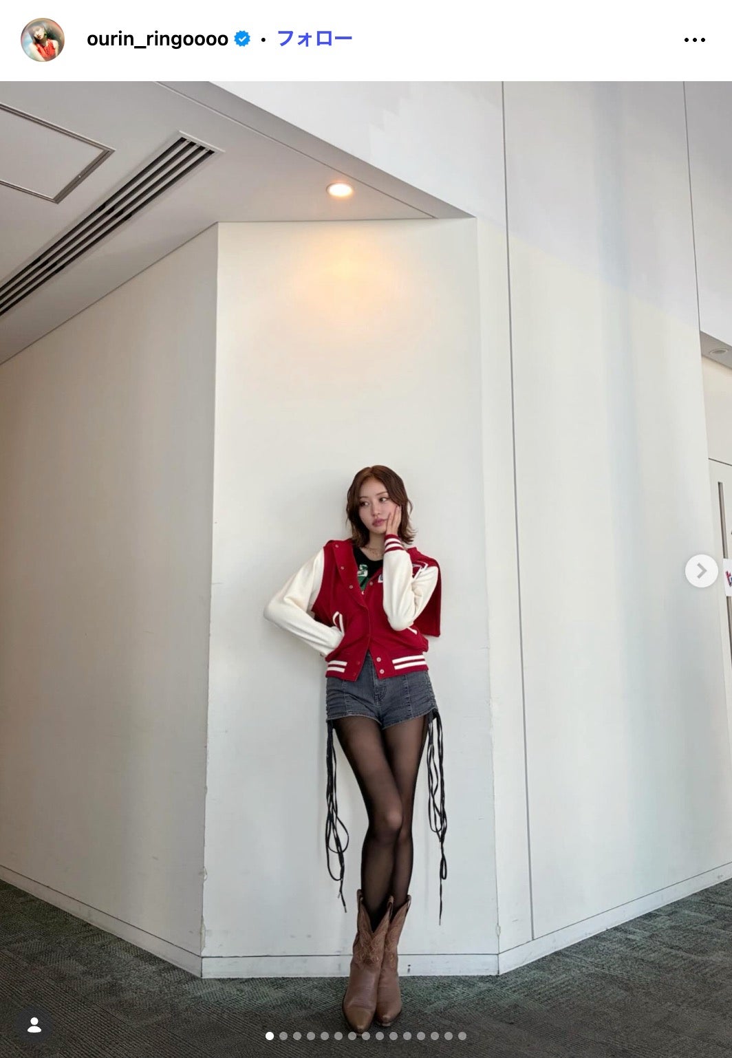 王林Instagramより