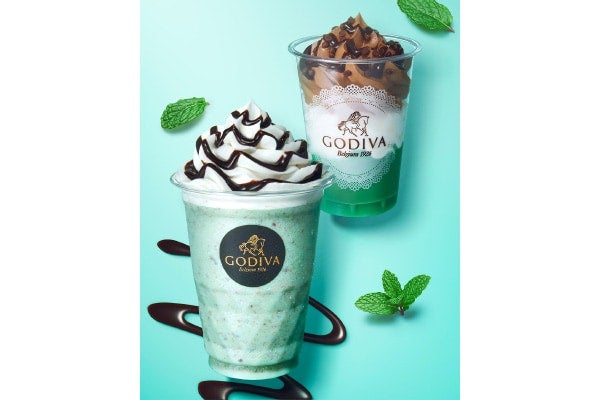 【ゴディバ】チョコミン党集まれ！ チョコミントフレーバーのショコリキサー2種＆ソフトクリームが登場