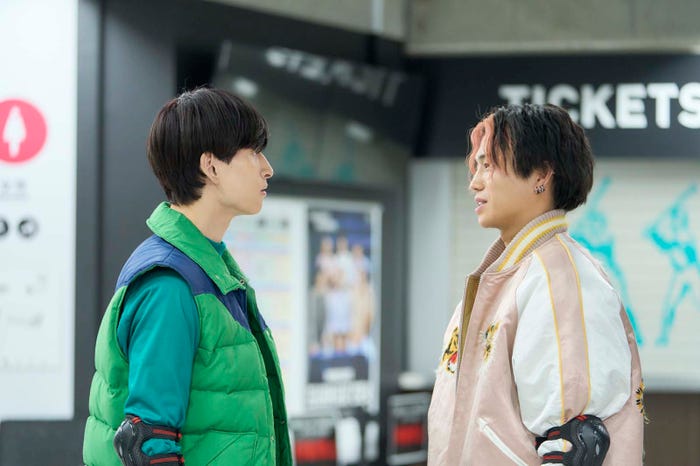 金城碧海、瀬口黎弥「逃走中 THE MOVIE」(C)2024 フジテレビジョン 東映 FNS27社