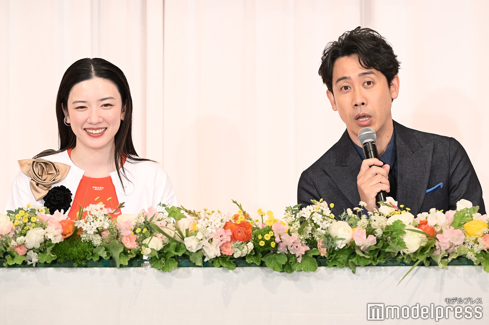 永野芽郁、大泉洋 （C）モデルプレス