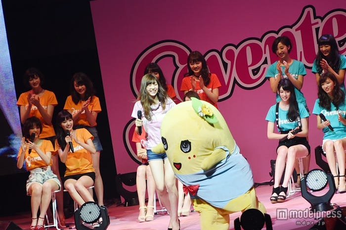 西内まりやとふなっしー