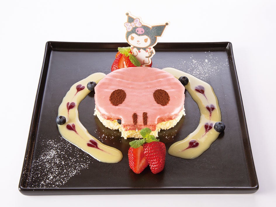 クロミちゃん特製♪BIG！ドクロちゃんケーキ　1,390円＋税（C）1976，2005，2019 SANRIO CO．，LTD．APPROVAL NO．S603311