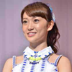 「AKB48選抜総選挙ミュージアム」オープニングセレモニーに出席した大島優子
