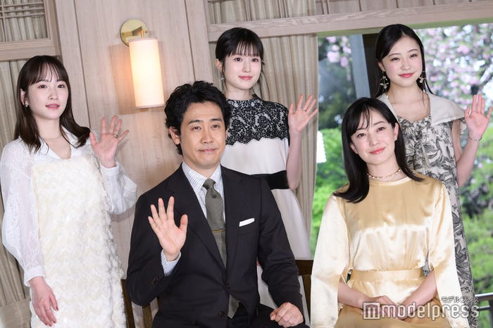 (上段左から)川栄李奈、福本莉子、新井美羽(下段左から)大泉洋、菅野美穂(C)モデルプレス