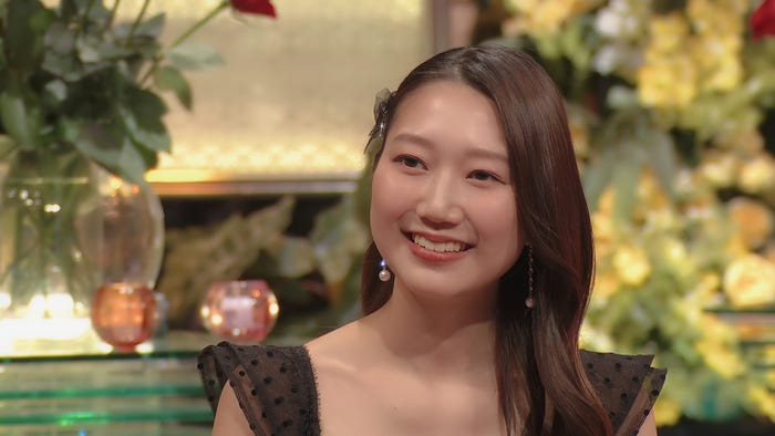 小田美夢『バチェラー・ジャパン』シーズン6エピソード9(C)2025 Warner Bros. International Television Production Limited. All Rights Reserved