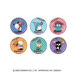 缶バッジ(ランダム6種)税込605円(C)2025 SANRIO CO.,LTD.APPROVAL NO.L655341