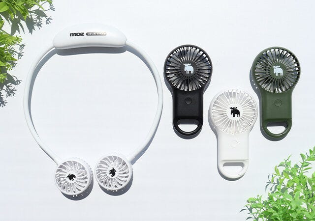 moz　宝島社　ムック本　付録　扇風機