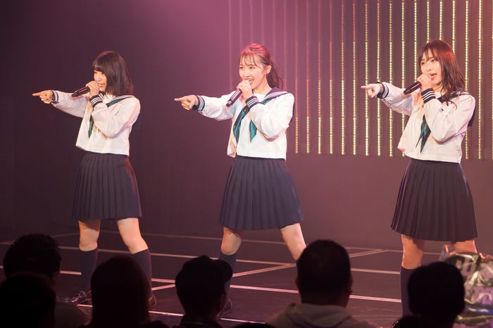 上西怜、山本彩加、梅山恋和 (C)NMB