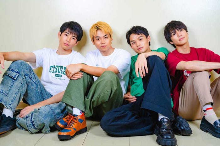 中沢元紀、菅生新樹、兵頭功海、奥野壮(C)TBS