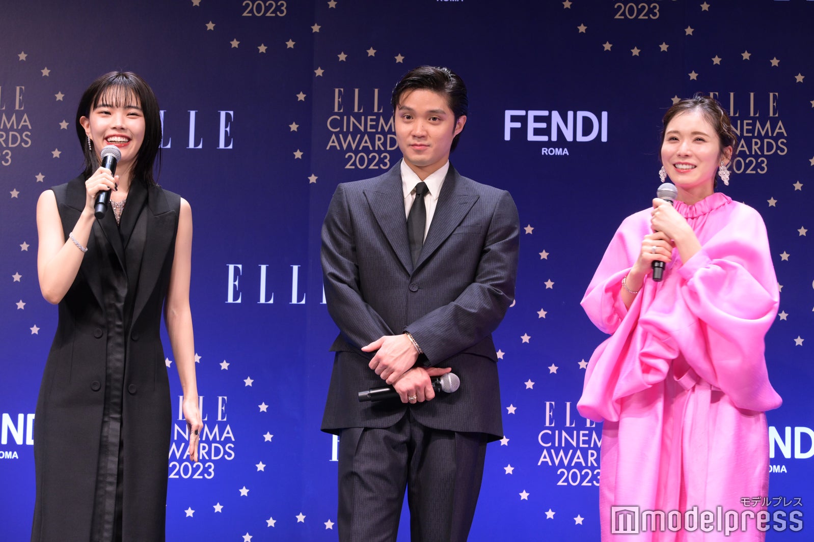 アイナ・ジ・エンド、磯村勇斗、松岡茉優（C）モデルプレス