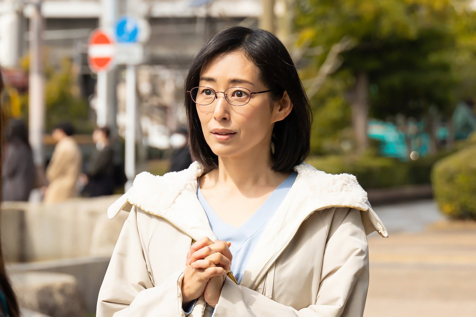 木村多江「マイホームヒーロー」第7話より（C）山川直輝・朝基まさし／講談社／ドラマ「マイホームヒーロー」製作委員会・MBS