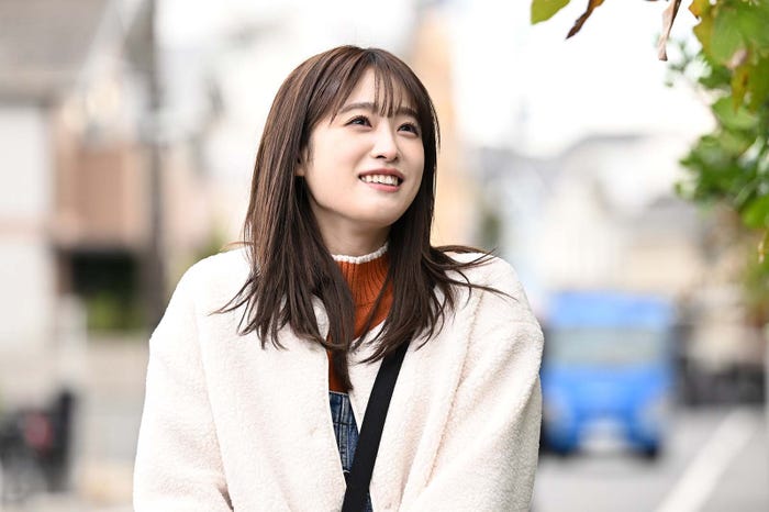 高橋ひかる「リビングの松永さん」第1話より(C)カンテレ