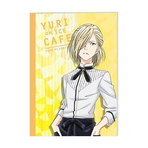 B5ノート420円（税抜） （C）はせつ町民会／ユーリ!!! on ICE 製作委員会
