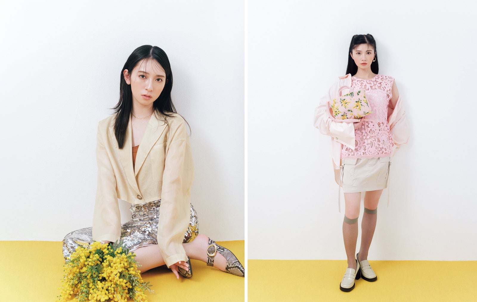 金村美玖、菅波美玲（提供写真）