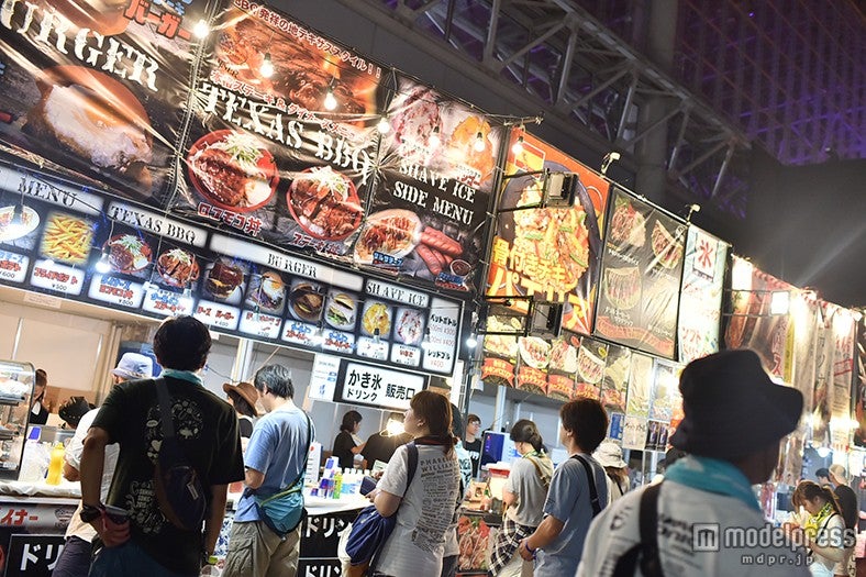 幕張メッセエリアのフードも充実